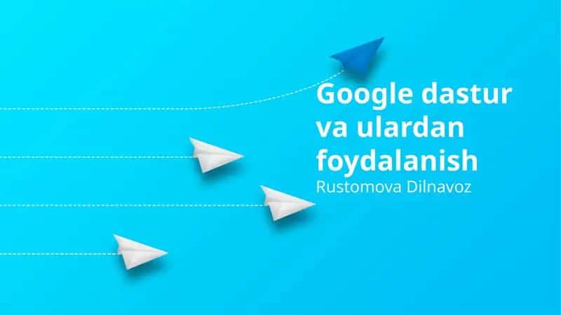 Google dasturlari