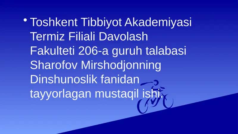Imom Buxoriyning ‘’AL-Adab al-mufrad asari