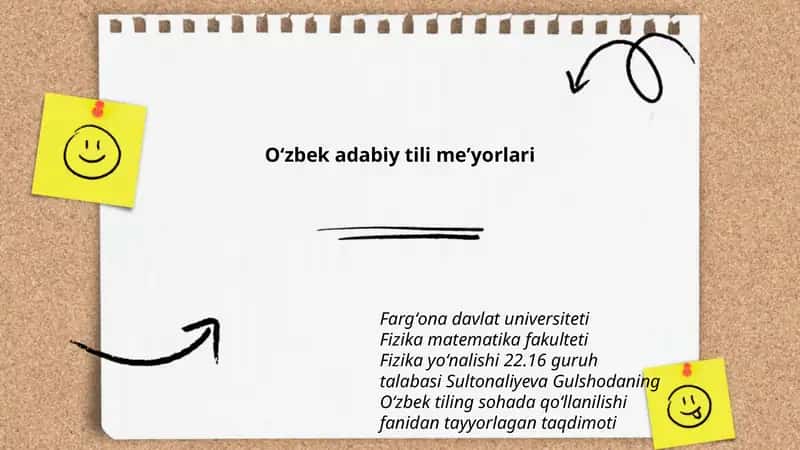 Oʻzbek adabiy tili meʼyorlari