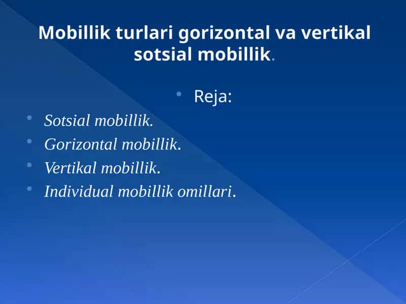 Sotsial strаtifikаtsiya