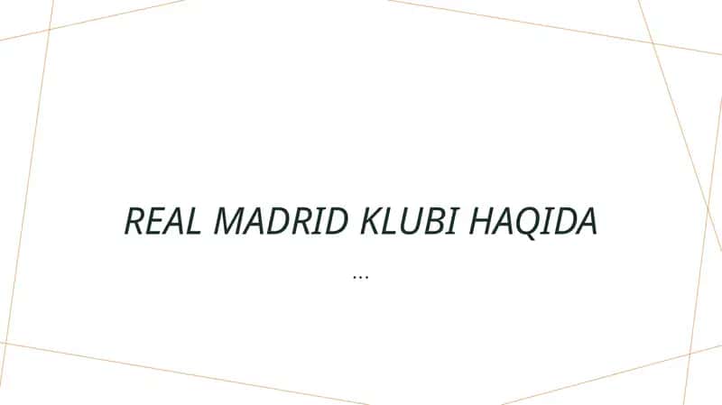 Real Madrid klubi