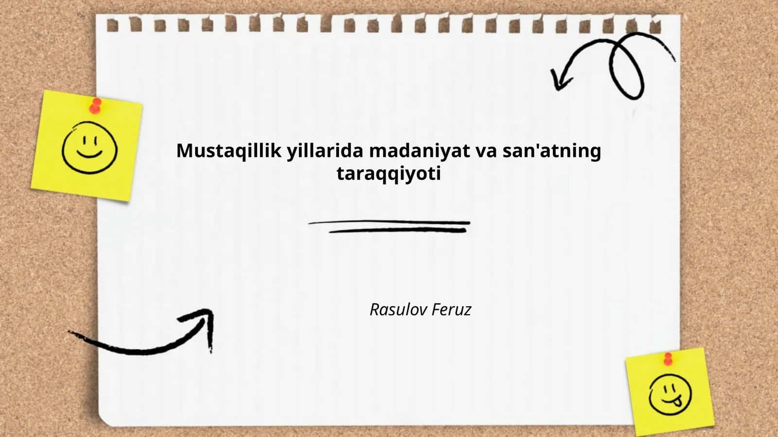 Mustaqillik yillarida madaniyat va san'atning taraqqiyoti