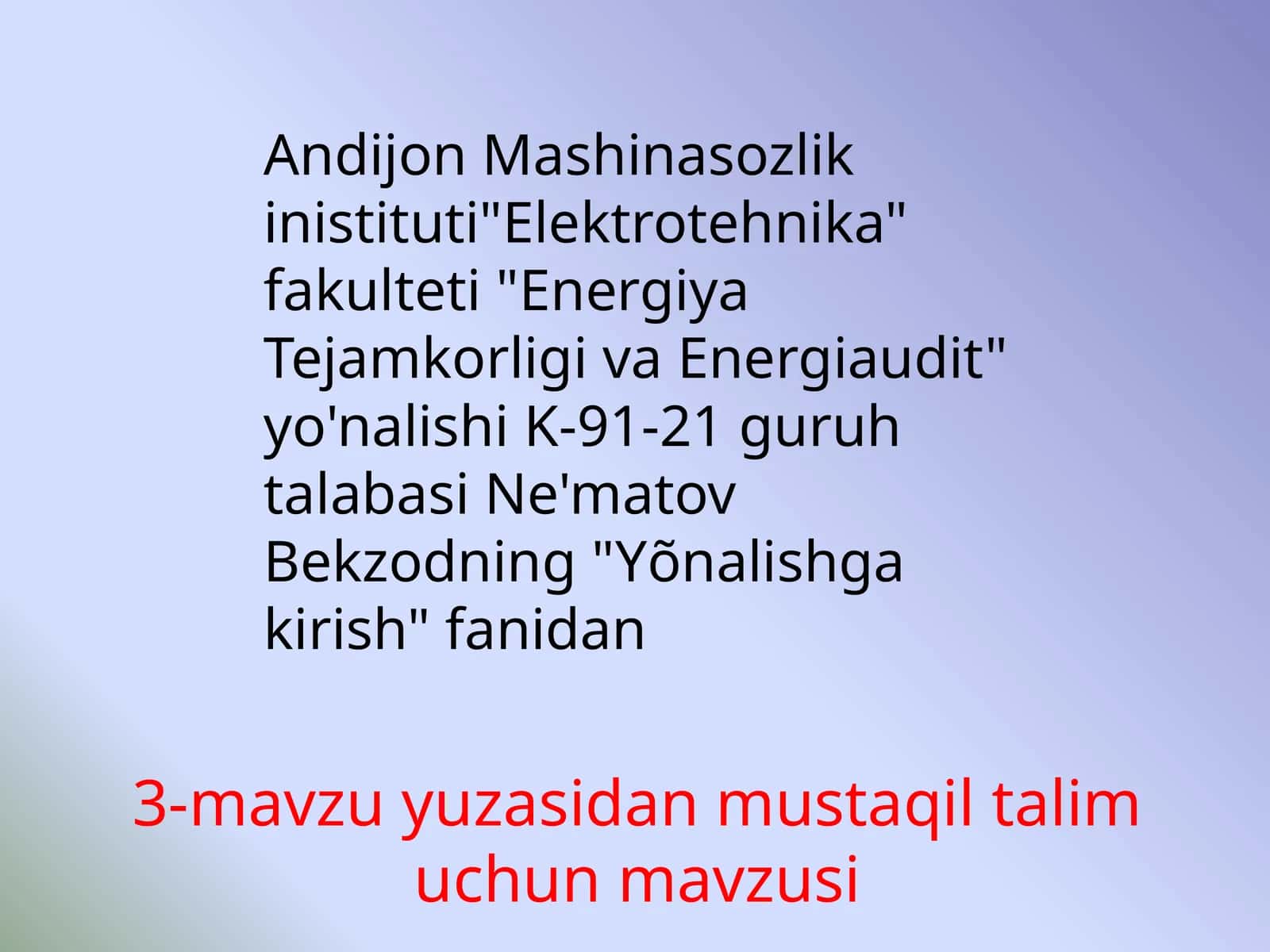 Qaytatiklanadigan energiyamanbalar va ularning turlari
