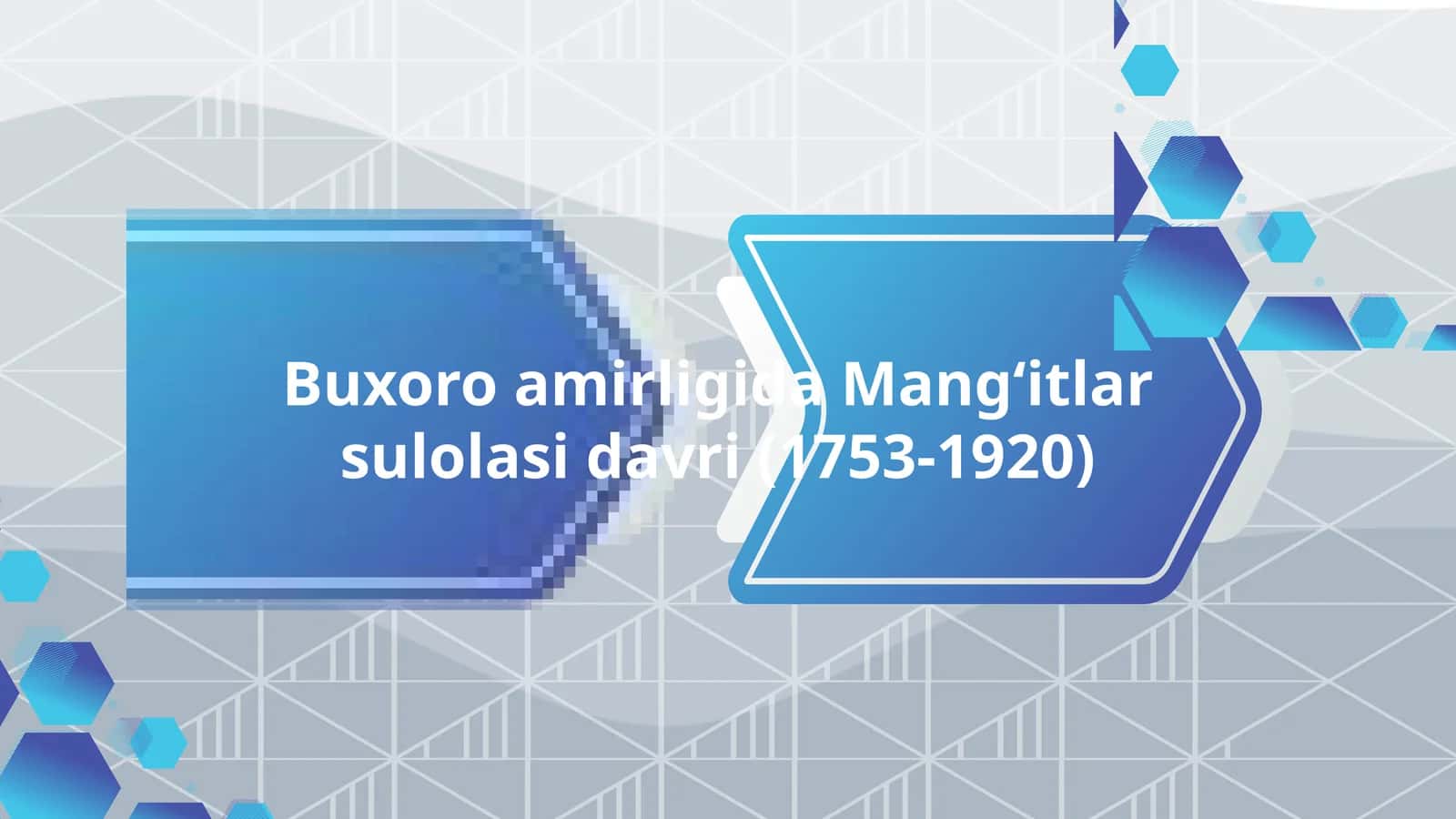 Buxoro amirligida Mangʻitlar sulolasi davri (1753-1920)