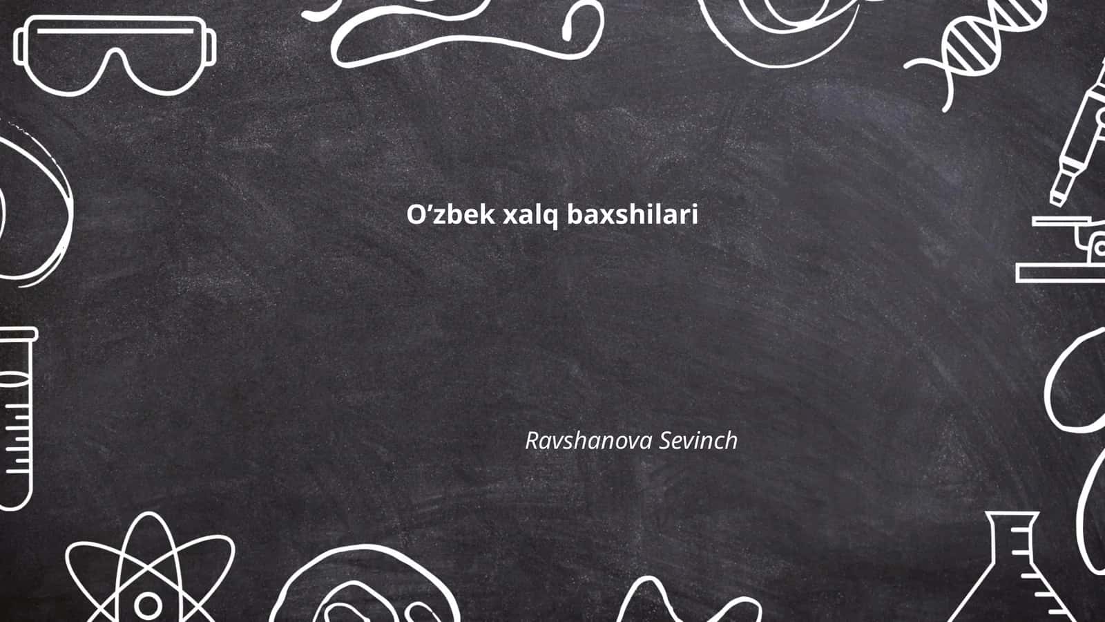 Oʼzbek xalq baxshilari
