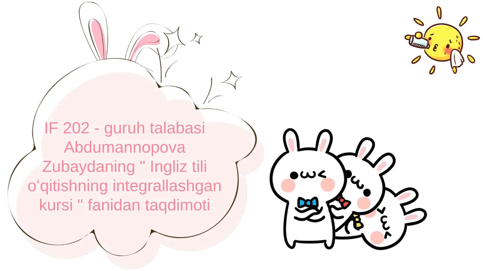Ingliztilioʻqitishningintegrallashgankursi