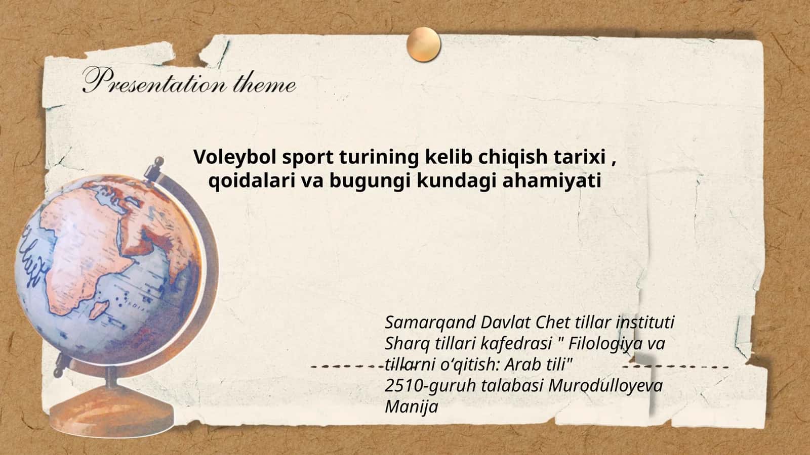 Voleybol sport turining kelib chiqish tarixi, qoidalari va bugungi kundagi ahamiyati