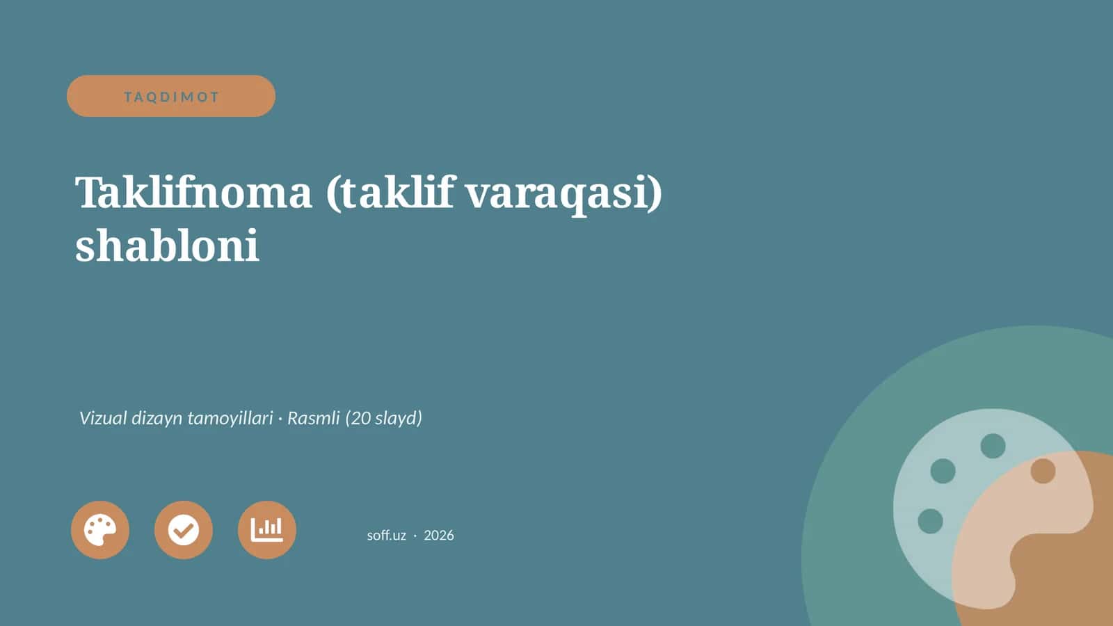 Taklifnoma (taklif varaqasi) shabloni