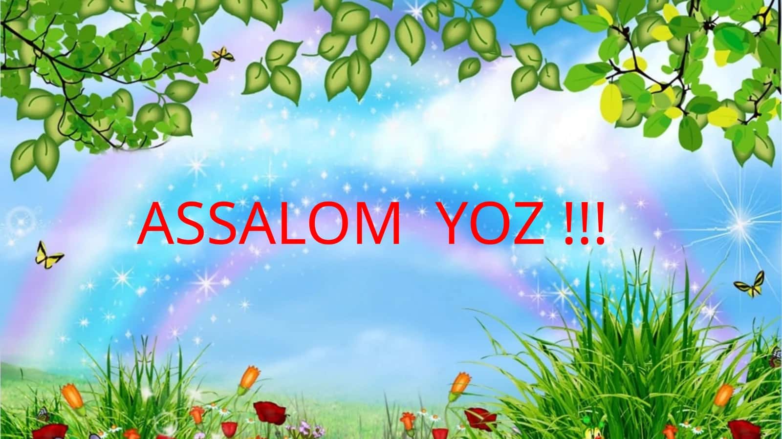 YOZ-BOLAJONLARNI SOG’LOMLASHTIRISH DAVRI