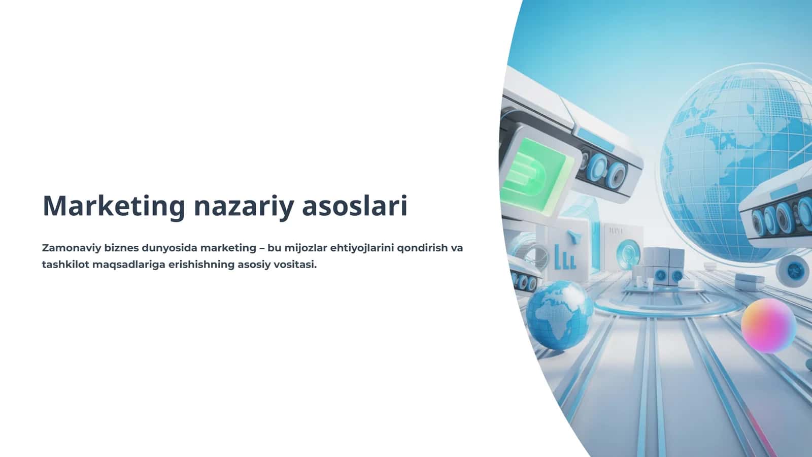 Marketing nazariy asoslari