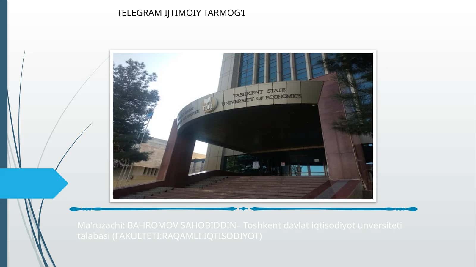 TELEGRAM IJTIMOIY TARMOG’I
