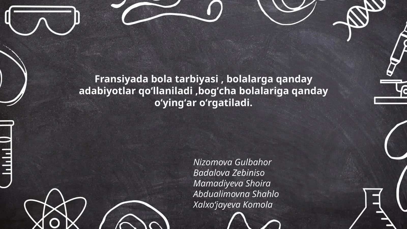Fransiyada Bola Tarbiyasi