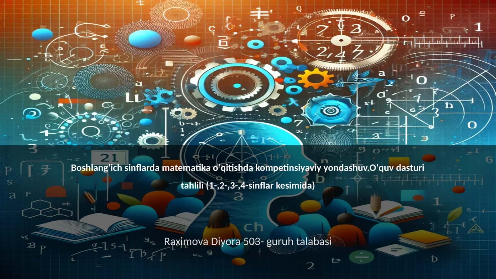 Kompetinsiyaviy yondashuv matematikada