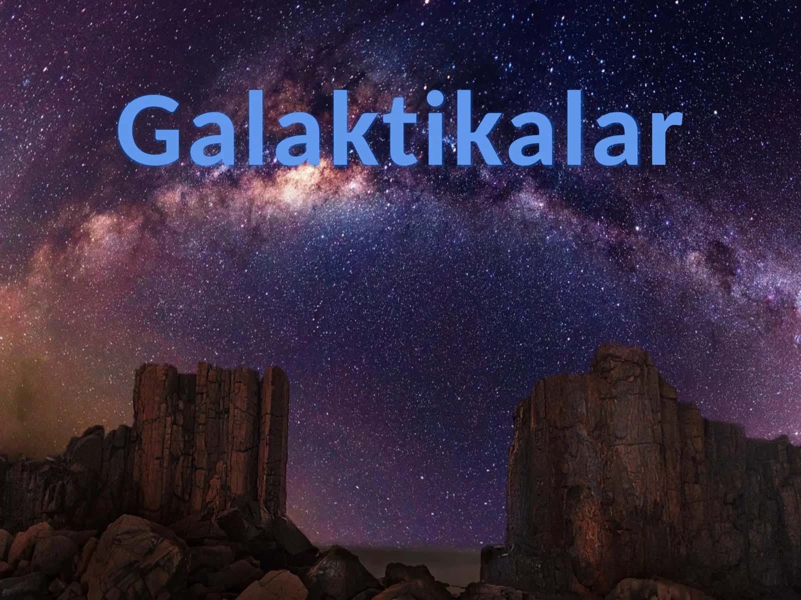 Galaktikalar