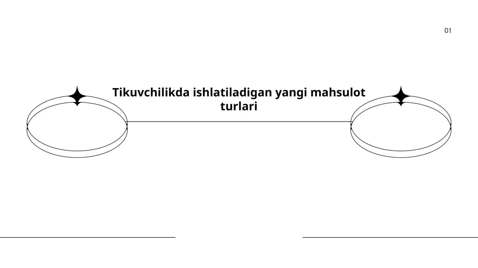 Tikuvchilikda ishlatiladigan yangi mahsulot turlari