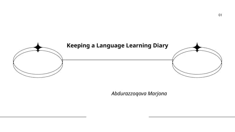 Keeping a Language Learning Diary