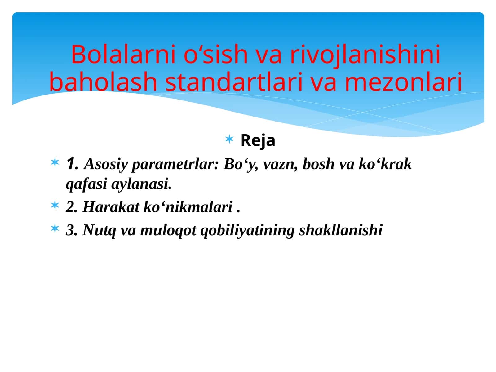 mustaqil ish (slayd)