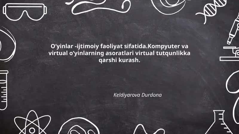 Oʻyinlar va jamiyat: ijtimoiy integratsiya roli