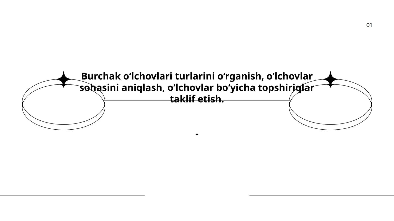 Burchak o‘lchovlari asoslari