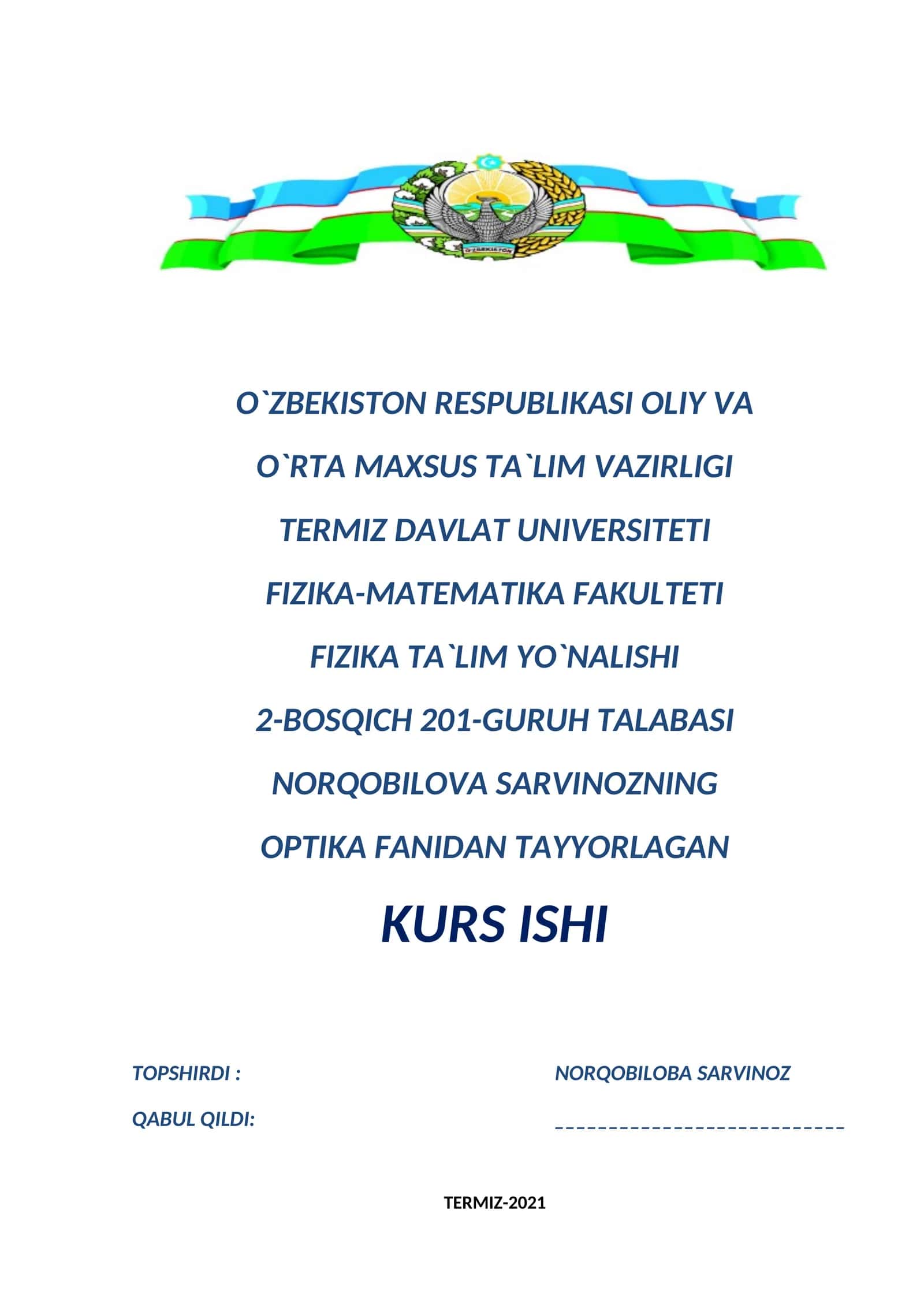 MAWZU: LAZERLARNING YARATILISH TARIXI. GAZ LAZERLARI