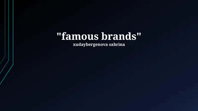 Brand Innovation