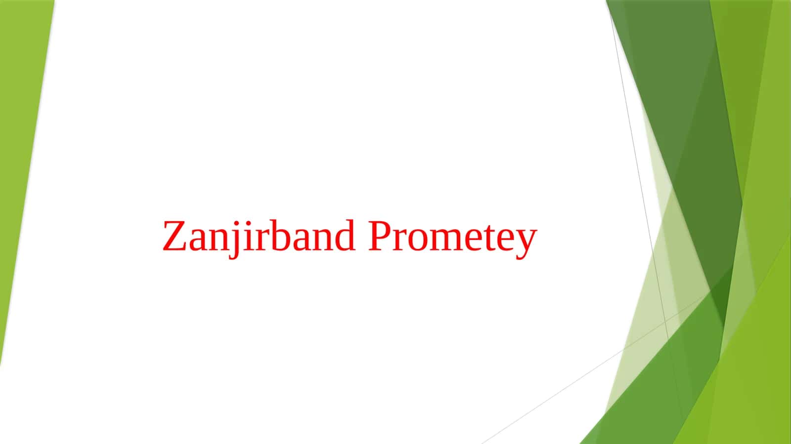 Zanjirband Prometey