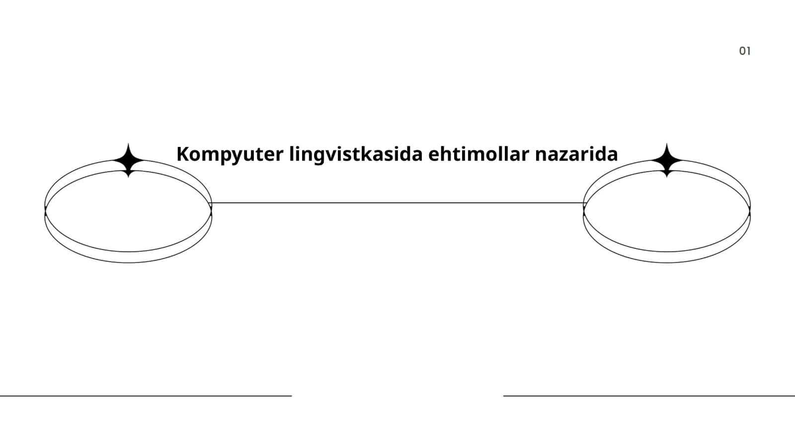 Kompyuter lingvistkasida ehtimollar nazariyasi
