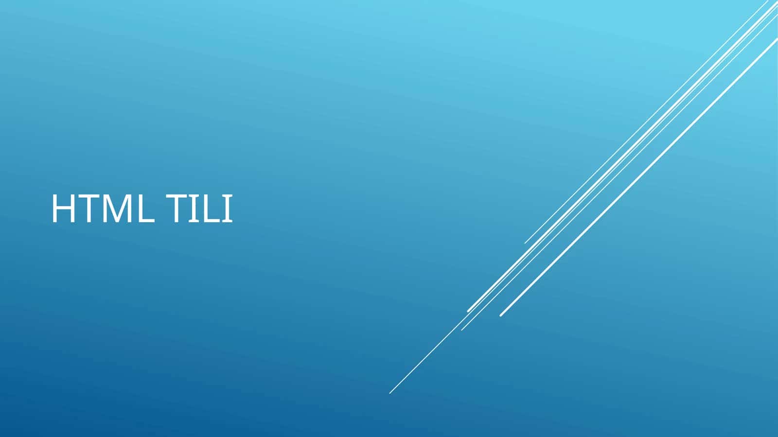 Htmltili