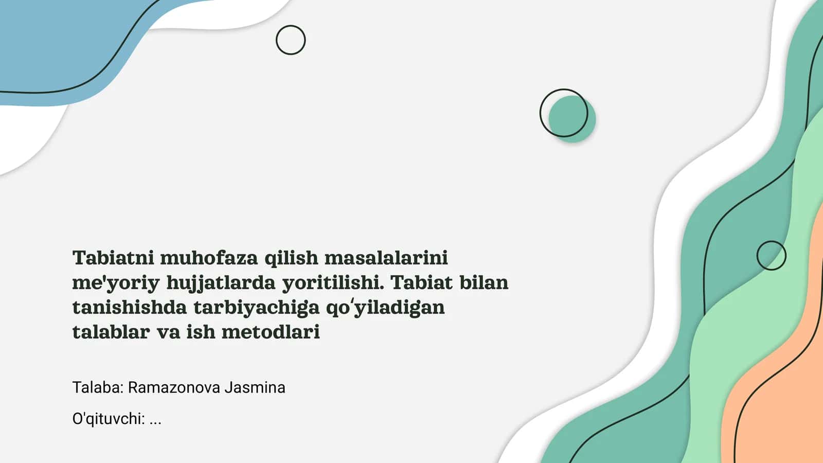 Tabiatni muhofaza qilish