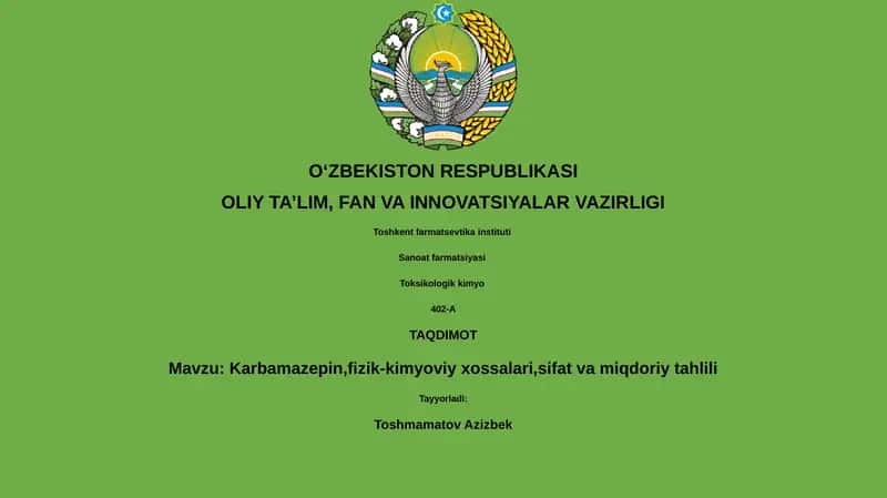 Karbamazepin