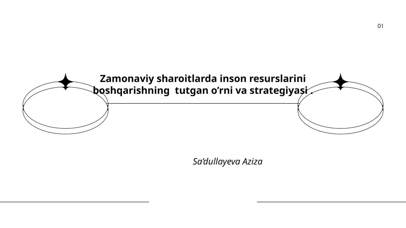 Zamonaviy sharoitlarda inson resurslarini boshqarishning tutgan o’rni va strategiyasi