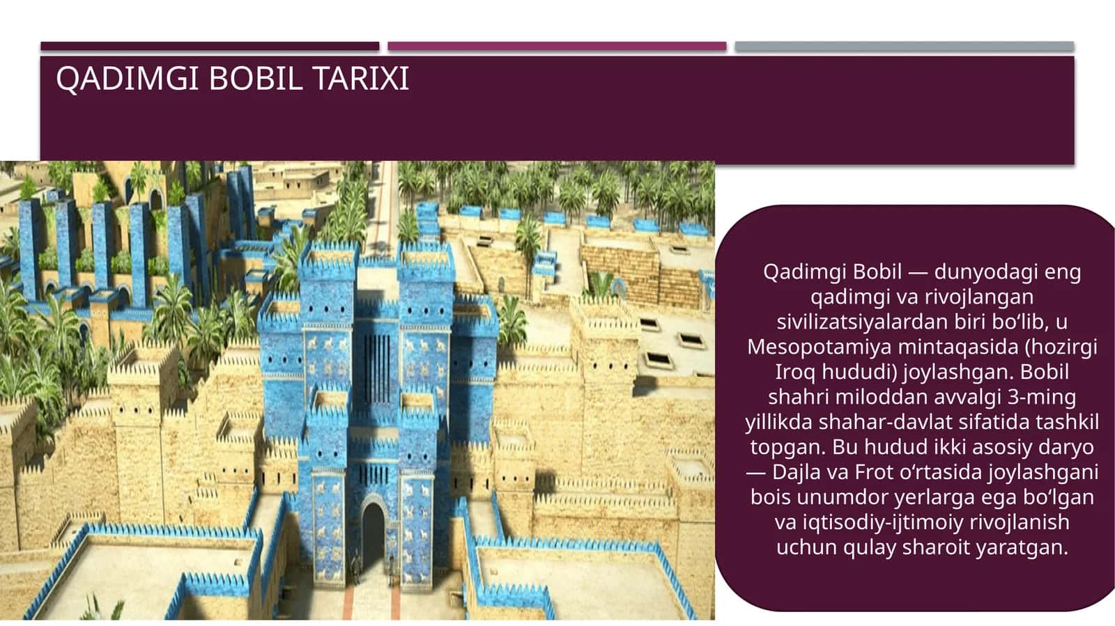 Qadimgi Bobil tarixi