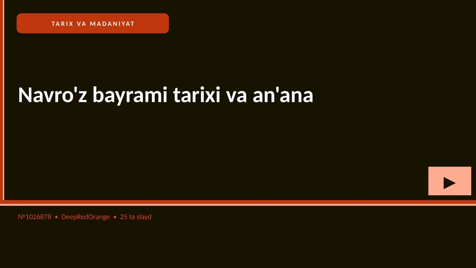 Navro'z bayrami tarixi va an'ana