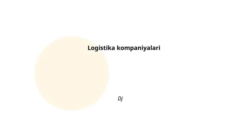 Logistika kompaniyalari