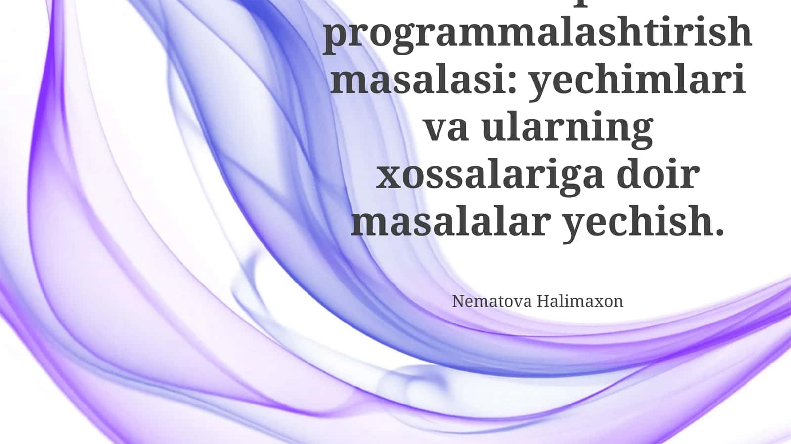 Lineer Dasturlash Muammolari: Ta'rif va Asoslar