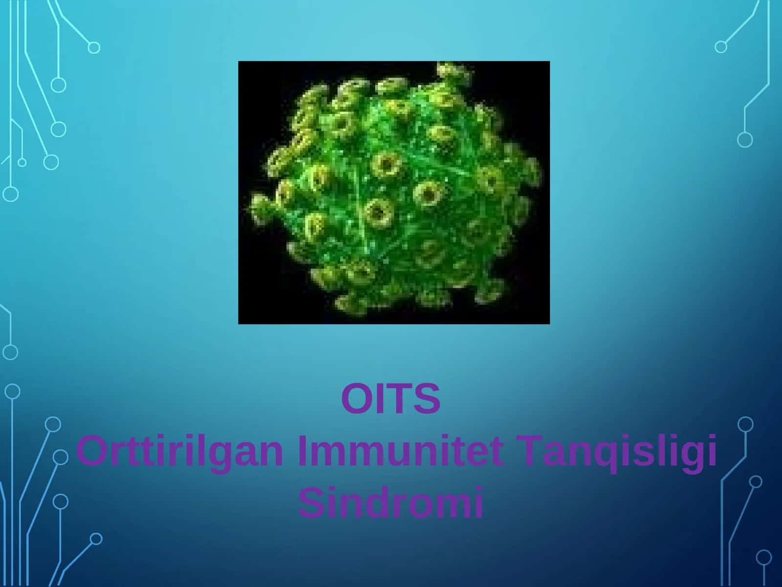 OITSOrttirilgan Immunitet Tanqisligi Sindromi
