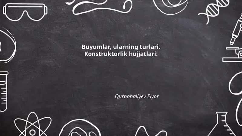 Buyumlar, ularning turlari
