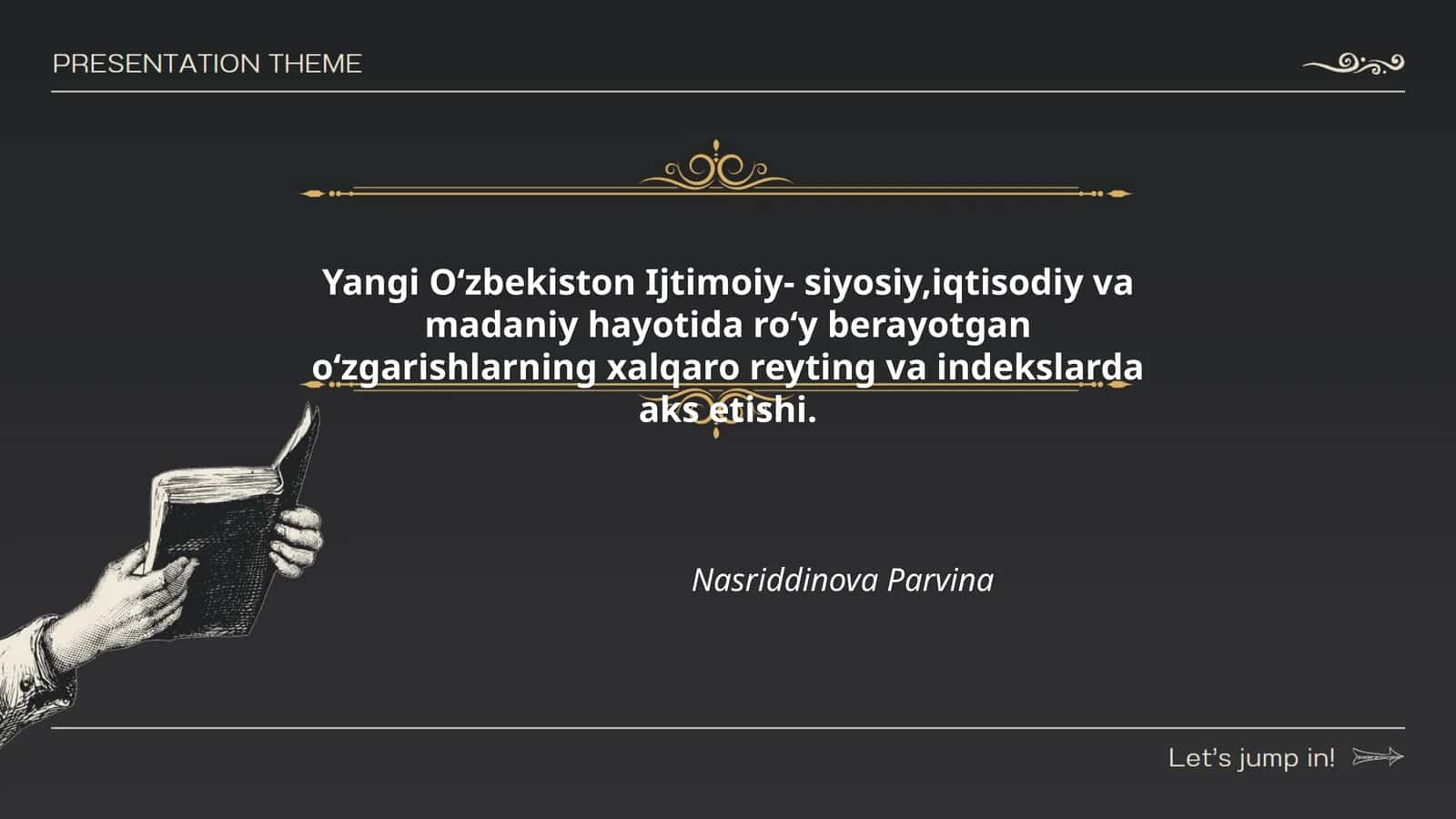 Yangi Oʻzbekiston Ijtimoiy- siyosiy,iqtisodiy va madaniy hayotidagi oʻzgarishlar