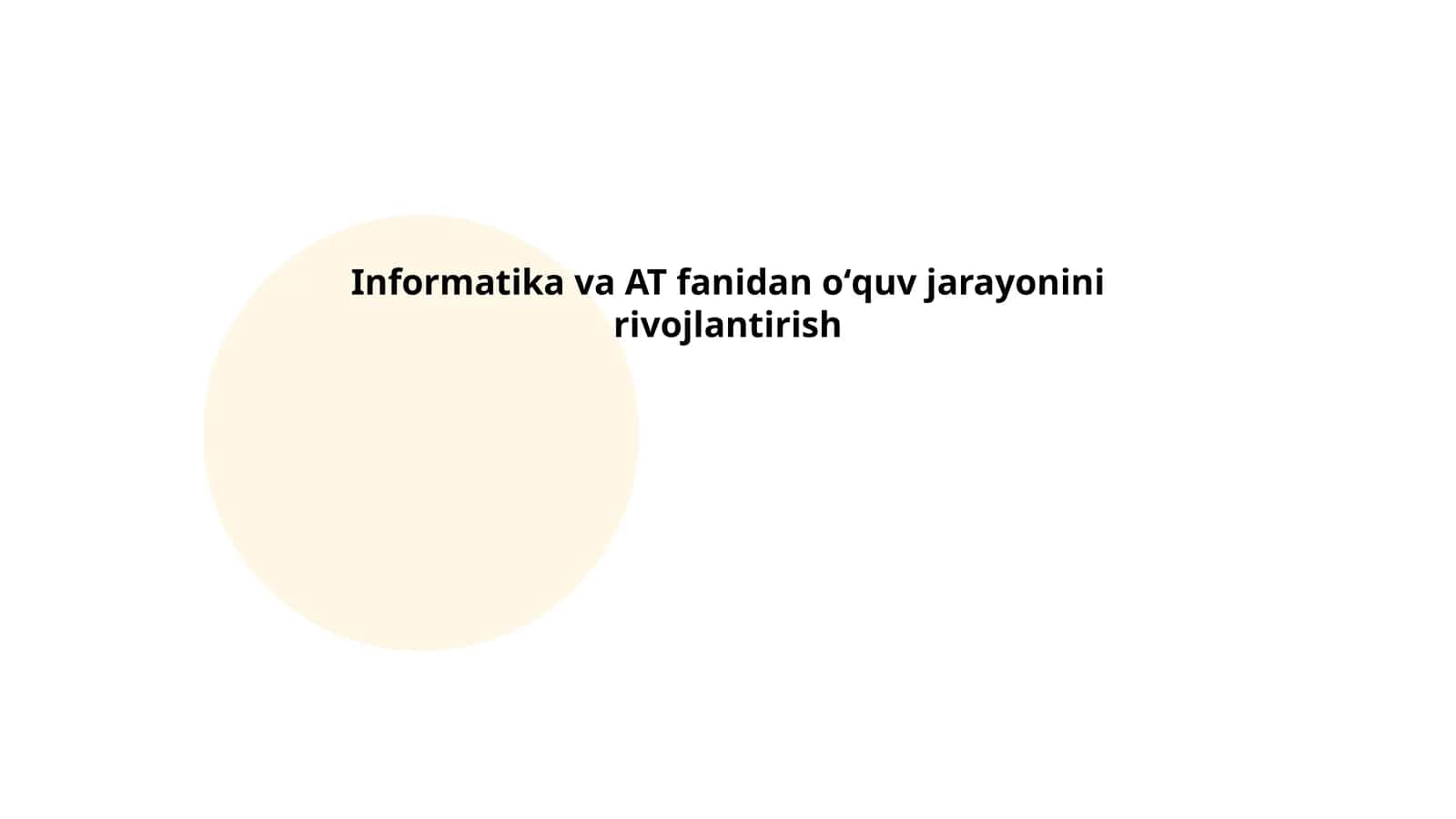 Algoritmlar va ma'lumotlar tuzilmalari