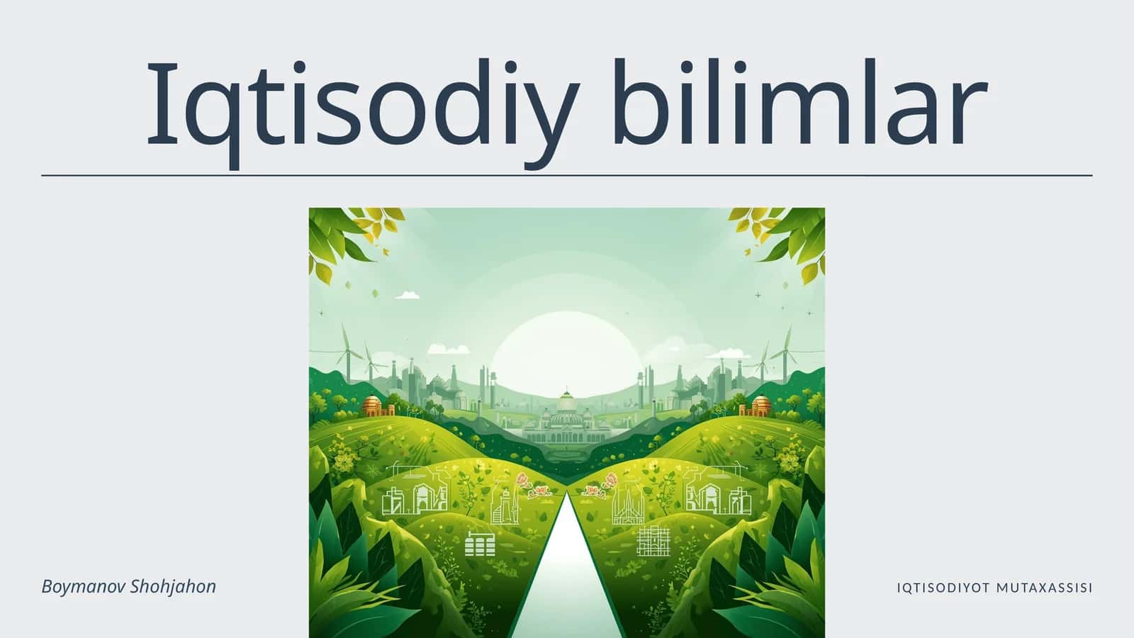 Iqtisodiy bilimlar