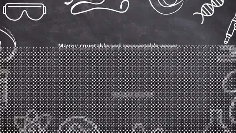 countable and uncountable nouns