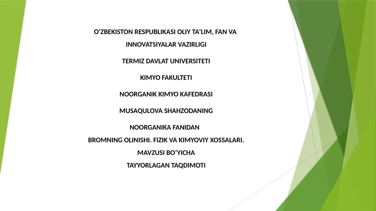 Bromning olinishi: Fizik va kimyoviy xossalari