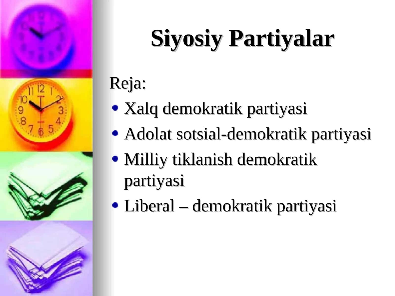 Siyosiy Partiyalar