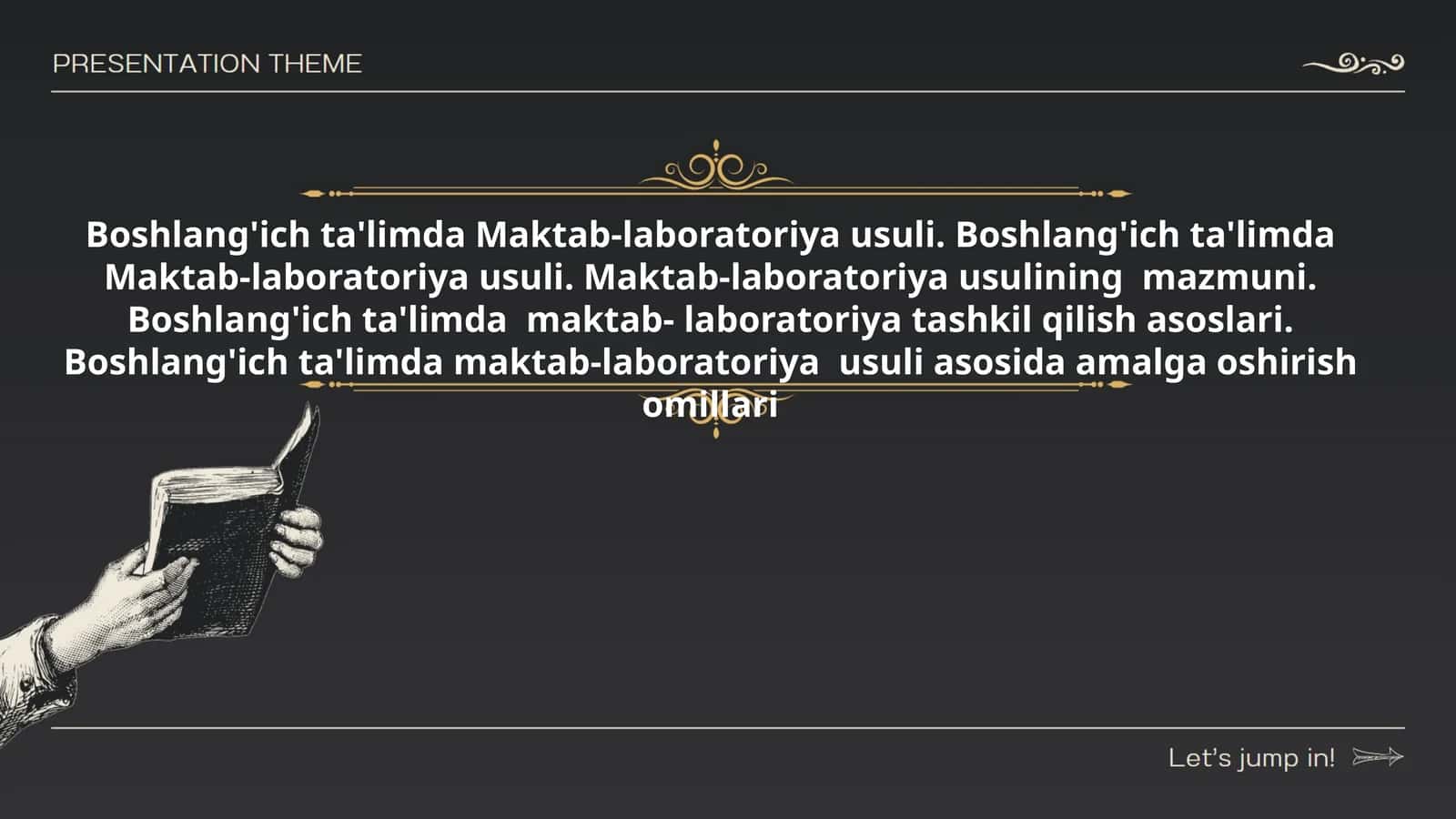 Boshlang'ich ta'limda "Maktab-laboratoriya" usuli