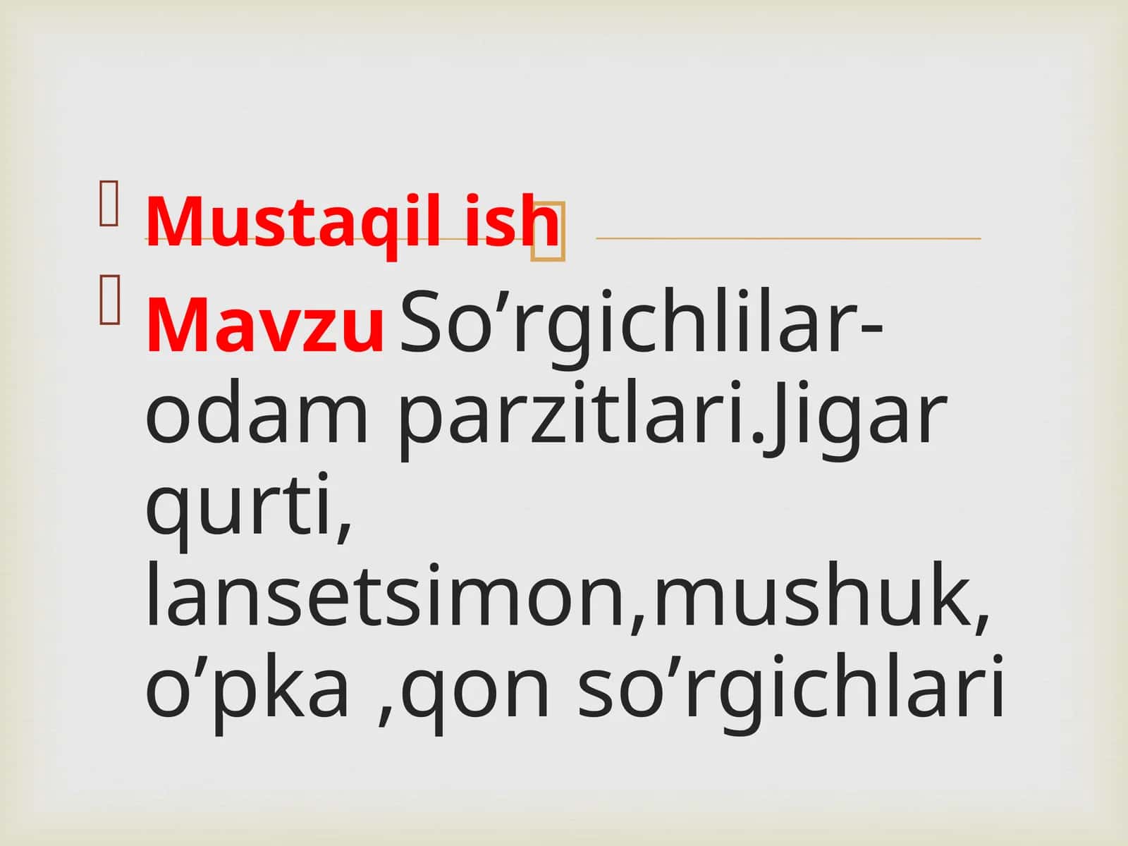 Soʻrgʻichlilar, jgar qurti, odam parazitlari