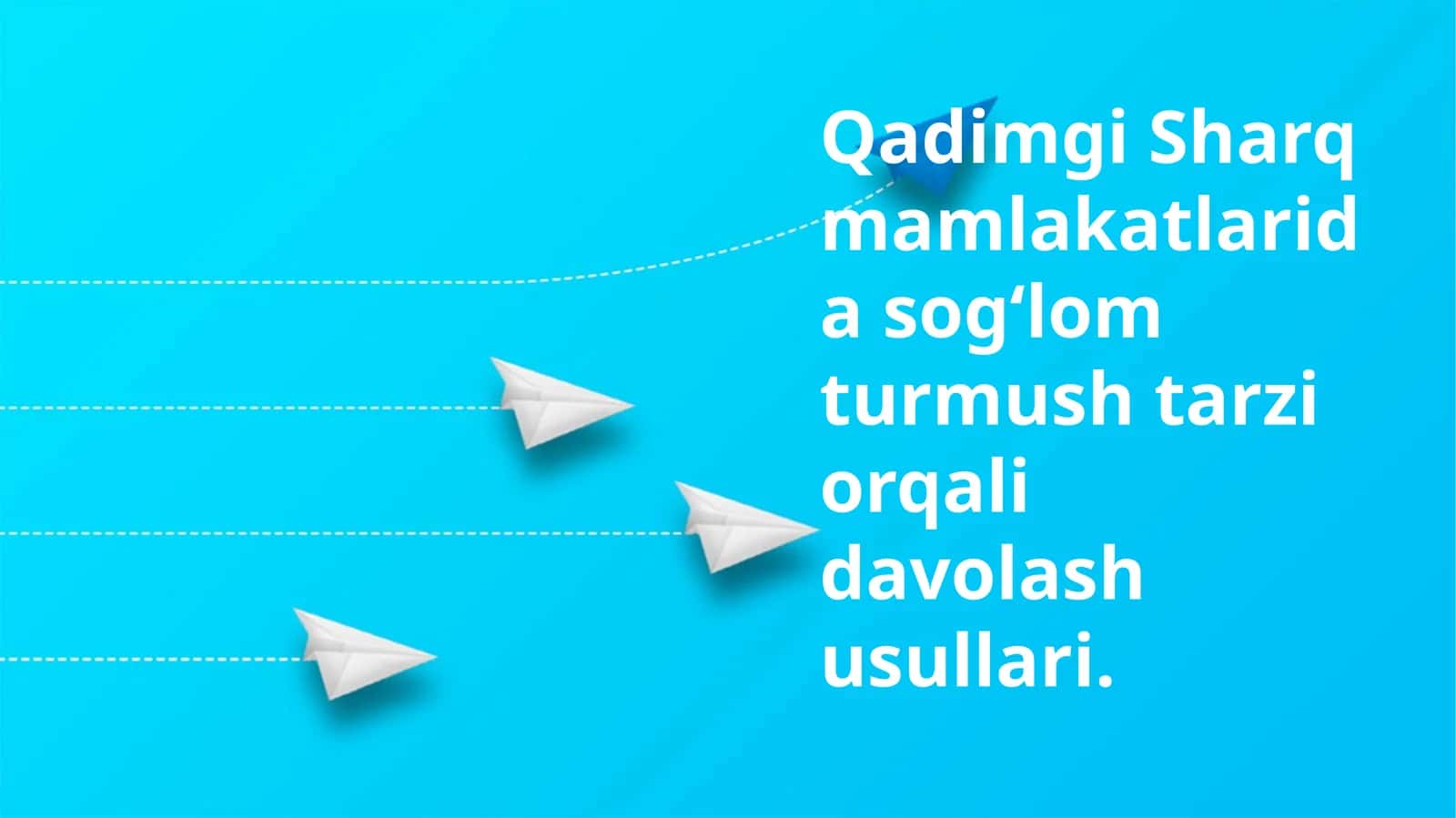 Qadimgi Sharq mamlakatlarida sog‘lom turmush tarzi orqali davolash usullari
