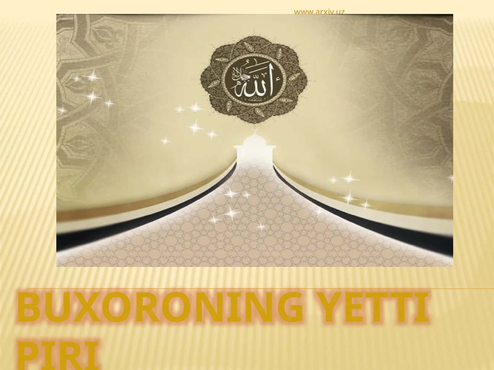 Buxoroning yetti piri