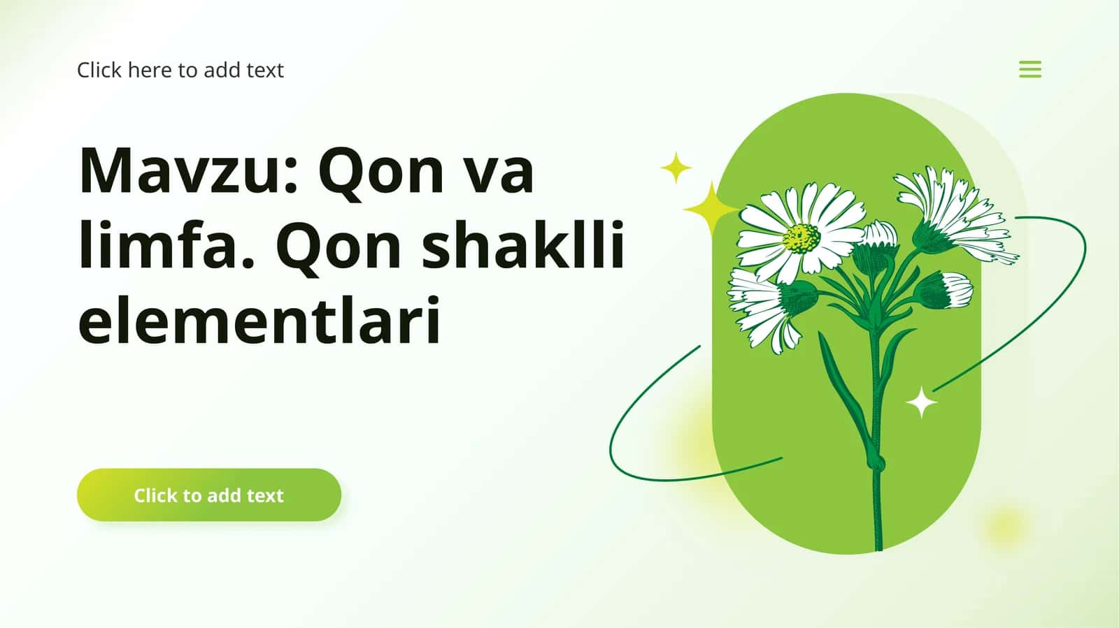 Qon shakilli elementlari.