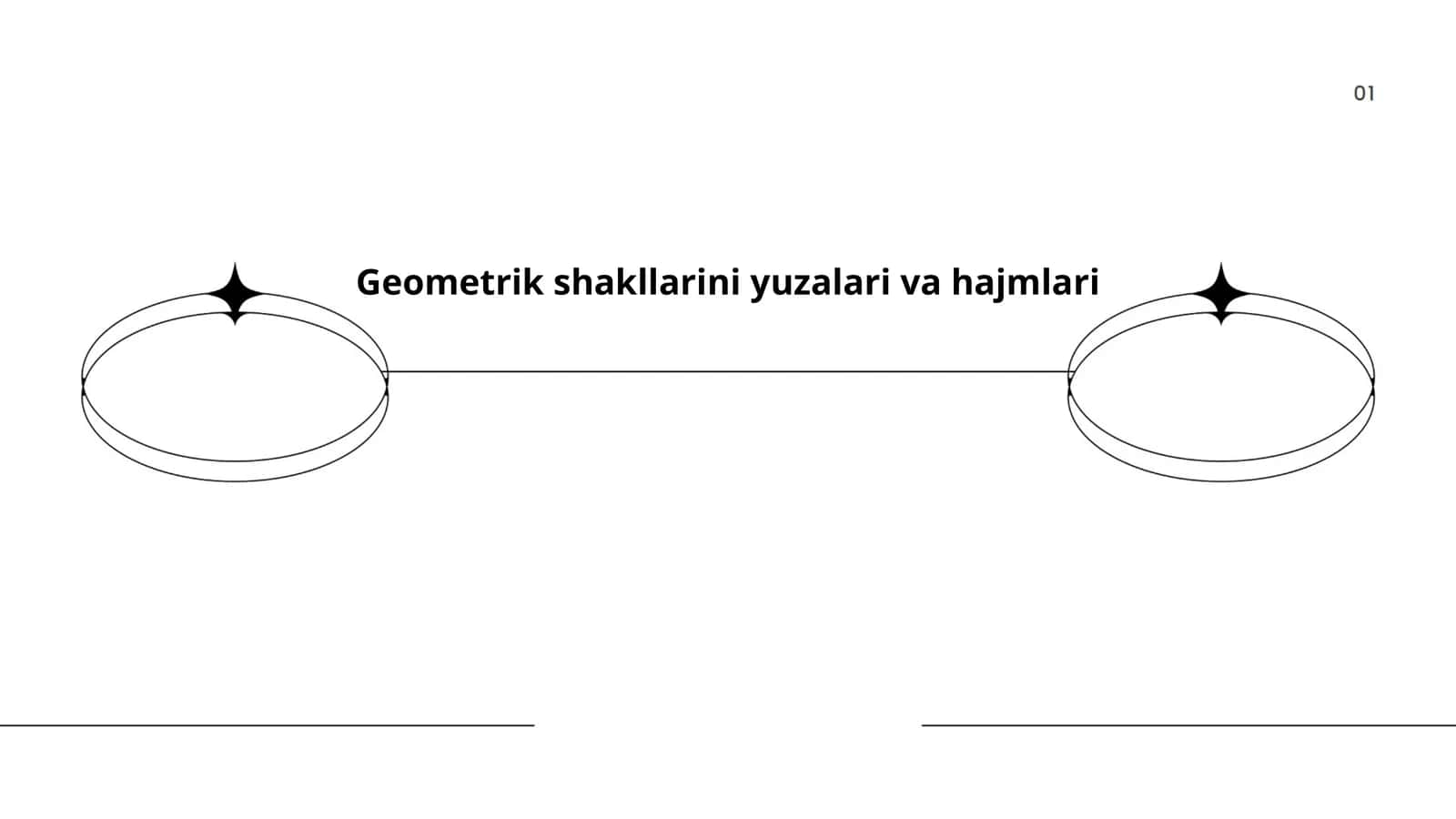 Geometrik shakllarini yuzalari va hajmlari