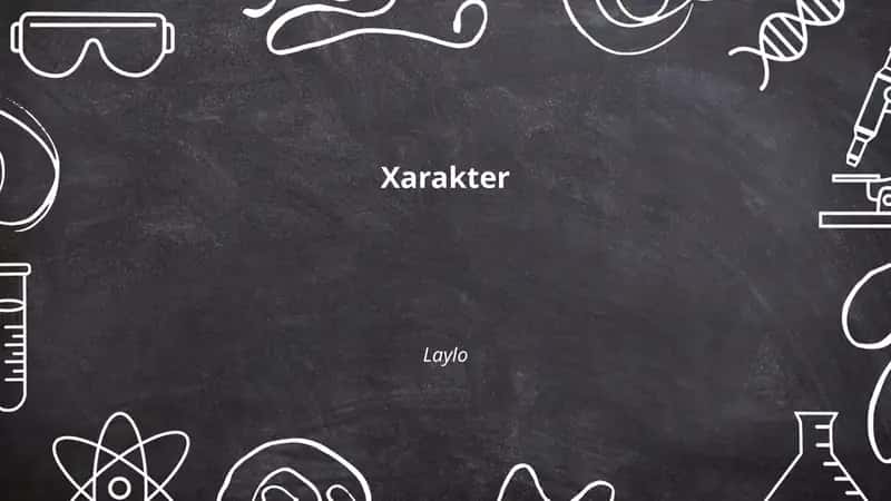 Xarakter